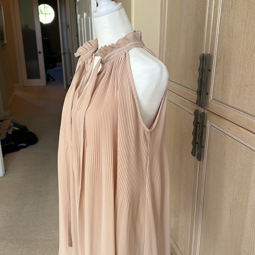 Dance & Marvel Beige Mini Dress - Picture 4 of 7